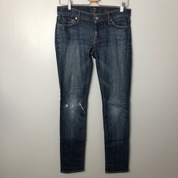 7 For All Mankind Denim - 7 For All Mankind Roxanne Skinny Jeans L32